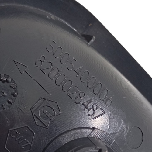 Maçaneta Interna Dianteira Esquerda Origina Renalt Megane 08 Preto Dianteira - Imagem 2