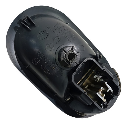 Maçaneta Interna Dianteira Esquerda Origina Renalt Megane 08 Preto Dianteira - Imagem 3