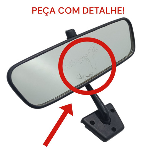 Retrovisor Interno Central Original Gm Kadett Sport 1996 - Imagem 3
