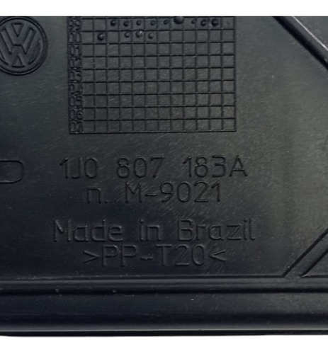 Guia Parachoque Dianteiro Esquerdo Original Vw Golf 2000 - Imagem 2