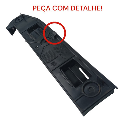 Guia Parachoque Dianteiro Esquerdo Original Vw Golf 2000 - Imagem 3