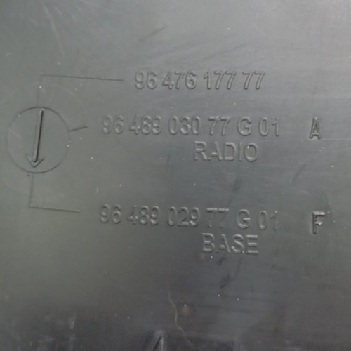 Acabamento Moldura Inferior Chave Seta Peugeot 408 2012 - Imagem 2