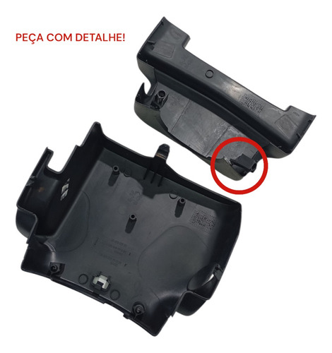 Acabamento Moldura Inferior Chave Seta Peugeot 408 2012 - Imagem 4