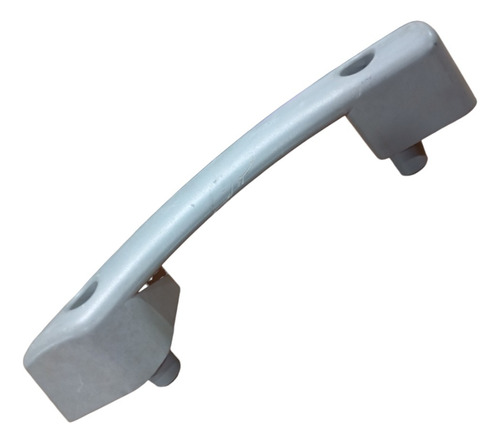 Puxador Porta Traseira Esquerda Original Fiat Doblo 2005 Cinza - Imagem 2