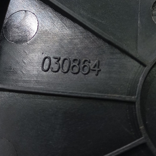 Acabamento Maçaneta Ext Tras Direita Original Fiat Mobi 2018 Preto Traseira - Imagem 2