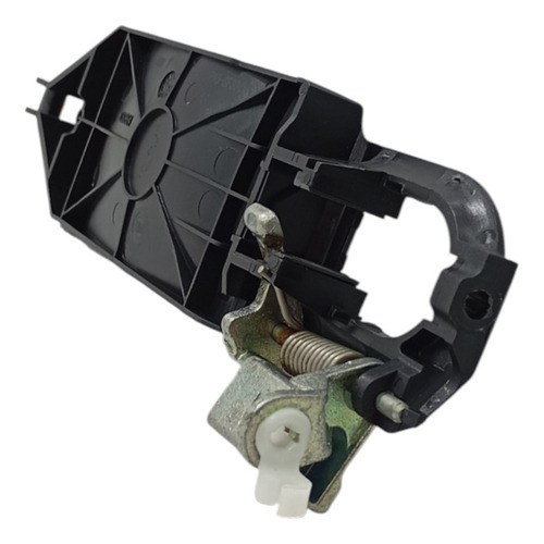 Acabamento Maçaneta Ext Tras Direita Original Fiat Mobi 2018 Preto Traseira - Imagem 5