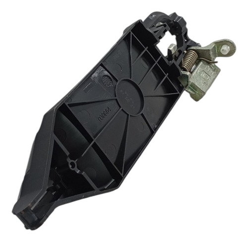 Acabamento Maçaneta Ext Tras Direita Original Fiat Mobi 2018 Preto Traseira - Imagem 6