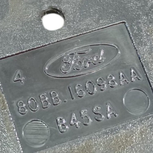 Emblema Ghia Original Ford Del Rey Versailles Escort 1993 - Imagem 2