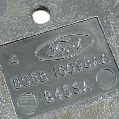 Emblema Original Ford Ghia Versailles Del Rey Escort 1993 - Imagem 2