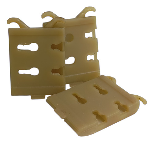 Kit Grampo Presilha Friso Lateral Original Vw Santana 1998