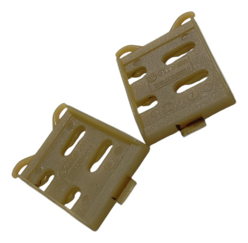 Par Grampo Presilha Friso Lateral Original Vw Santana 1998 - Imagem 5