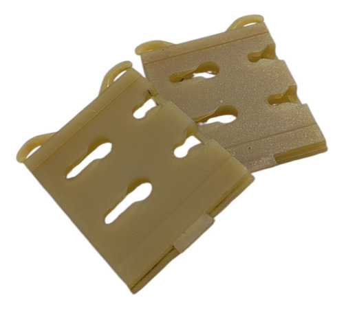 Par Grampo Presilha Friso Lateral Original Vw Santana 1998 - Imagem 7