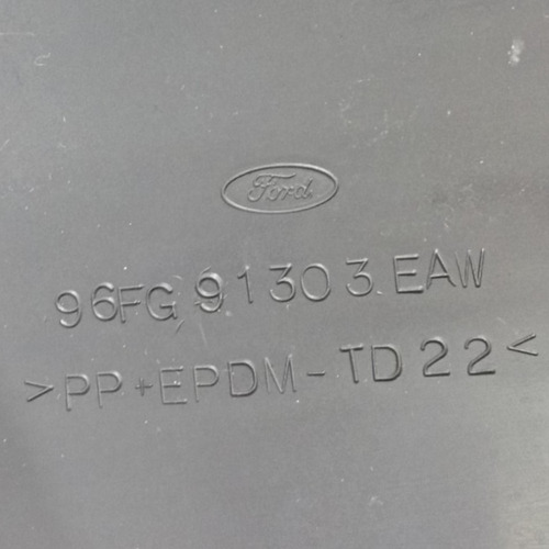 Acabamento Moldura Painel Original Ford Fiesta Courier 2000 Cinza - Imagem 2