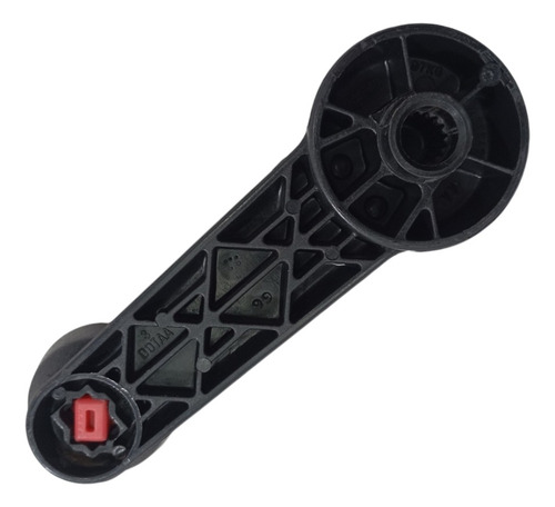 Manivela Vidro Traseiro Direito Ford Fiesta Ka Courier 2000 Cinza - Imagem 5