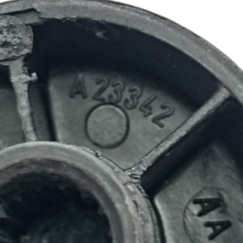 Manivela Vidro Traseira Esquerda Ford Fiesta Ka Courier 2000 Preto - Imagem 2