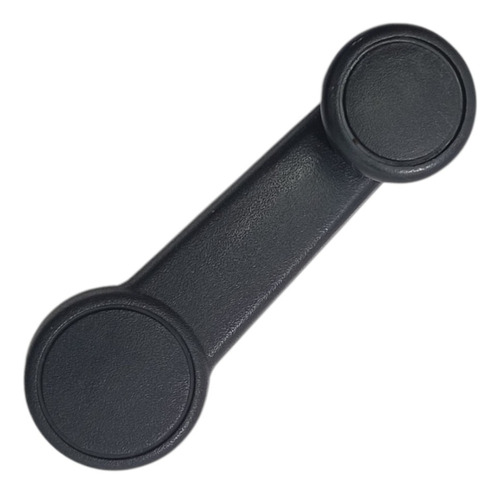 Manivela Vidro Traseira Esquerda Ford Fiesta Ka Courier 2000 Preto - Imagem 3