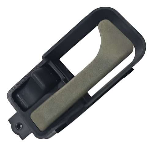 Maçaneta Interna Traseira Esquerda Original Ford Escort 1991 Preto Traseira