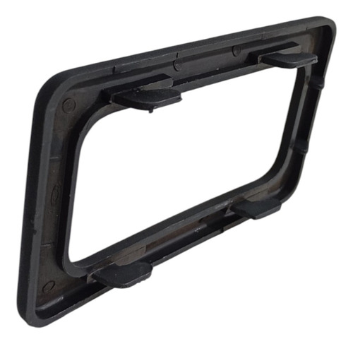 Acabamento Moldura Maçaneta Interna Dianteiro Fiat Uno 1995 Preto Dianteira - Imagem 4