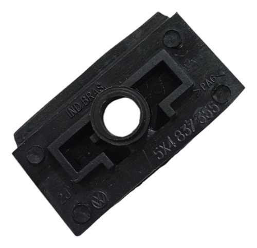 Roseta Guia Pino Porta Original Vw Parati Gol G3 G4 2004 Preto - Imagem 3