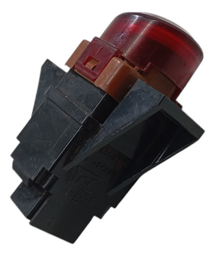 Botão Pisca Alerta Original Honda New Civic Fit 2009 Vermelho/preto - Imagem 4