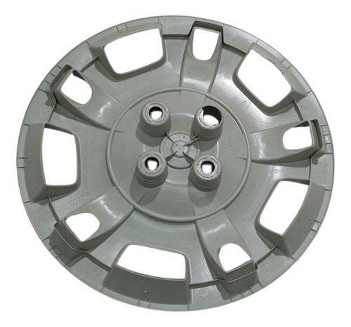 Calota Da Roda Com Emblema Aro 15 Original Fiat Idea 2006 Prata - Imagem 5