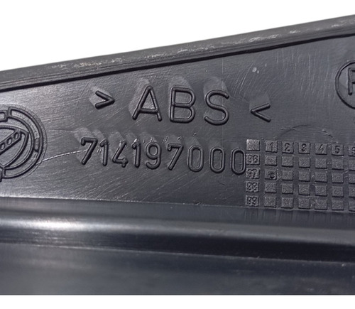 Moldura Acabamento Painel Central Radio Fiat Pálio 1997 - Imagem 2