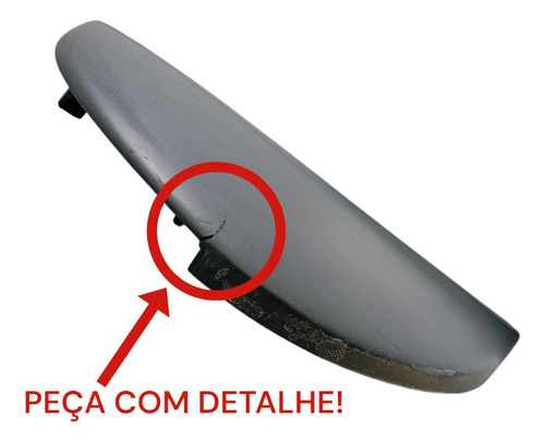 Acabamento Tampa Painel Lado Direito Original Vw Golf 2000 Preto - Imagem 3