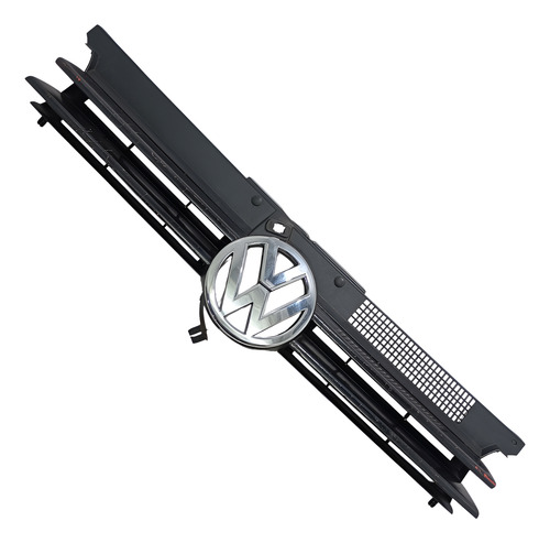 Grade Parachoque Dianteiro Radiador Original Vw Golf 2000 Preto
