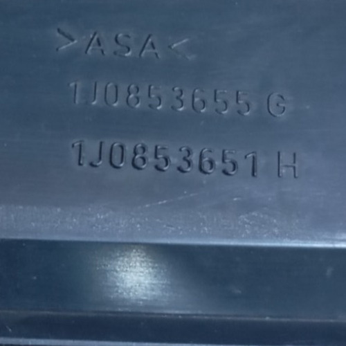 Grade Parachoque Dianteiro Radiador Original Vw Golf 2000 Preto - Imagem 2