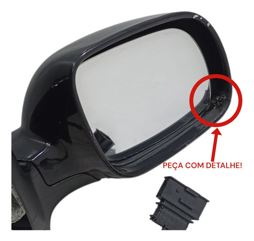 Retrovisor Direito Életrico Original Volkswagen Golf 2000 - Imagem 3