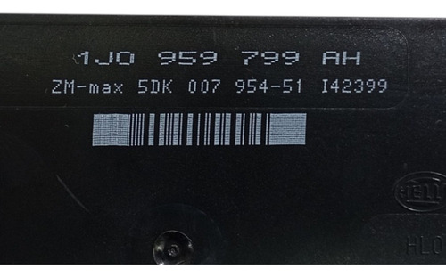 Modulo Conforto Central Original Volkswagen Golf 2000 - Imagem 2