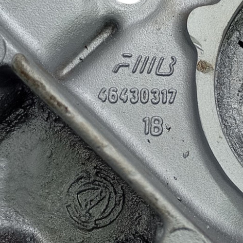 Flange Retentor Virabrequim Motor 1.0 8v Fiat Pálio 1997 - Imagem 2