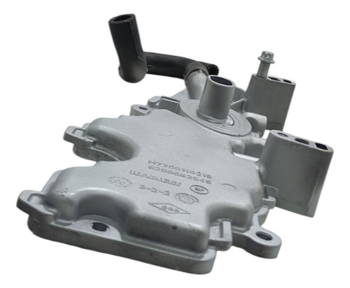 Tampa Válvula Anti Chamas 1.6 16v Original Renault Scenic 04 Prata - Imagem 3