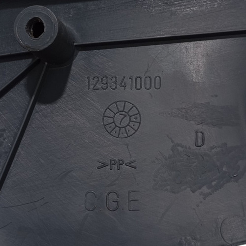 Acabamento Banco Dianteiro Direito Fiat Pálio 1997 Cinza - Imagem 2