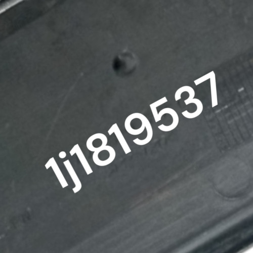 Moldura Grade Churrasqueira Original Vw Golf Sportline 2000 Preto - Imagem 2