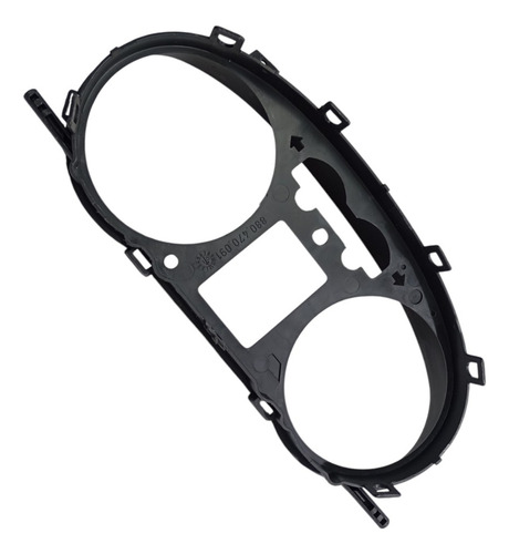 Moldura Inter S/ Lente Painel Instrumentos Orig Vw Gol G3 00 Preto - Imagem 1