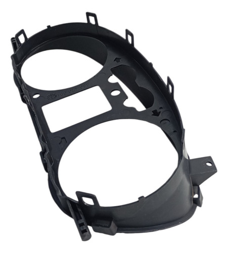 Moldura Inter S/ Lente Painel Instrumentos Orig Vw Gol G3 00 Preto - Imagem 3