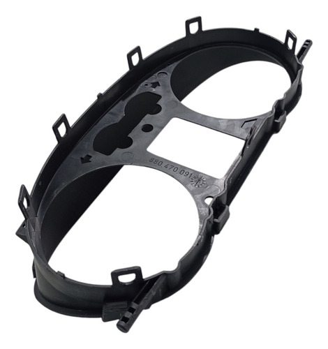 Moldura Inter S/ Lente Painel Instrumentos Orig Vw Gol G3 00 Preto - Imagem 4