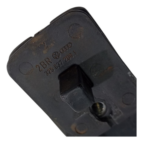 Maçaneta Externa Dianteira Direita Original Vw Santana 4p 98 Preto Dianteira - Imagem 2