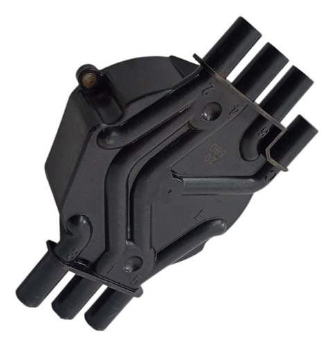 Tampa Do Distribuidor Ignição Chevrolet S10 Blazer 4.3 1997 Preto - Imagem 3