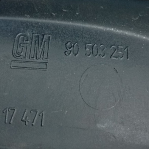 Braço Puxador Porta Traseira Esquerda 4p Gm Vectra 96 Preto - Imagem 2