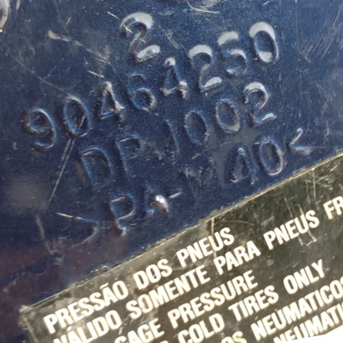 Portinhola Tanque De Combustível Original Gm Vectra 1998 Azul 1997 - Imagem 2