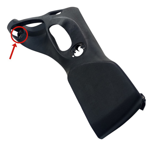 Apoio Braço Puxador Porta Dianteira Esquerda 4p Gm Vectra 96 Preto - Imagem 3