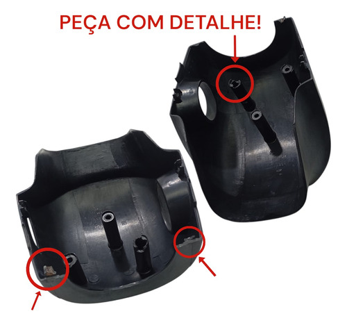 Moldura Coluna Direção Inferior Original Gm Vectra 1996 - Imagem 3