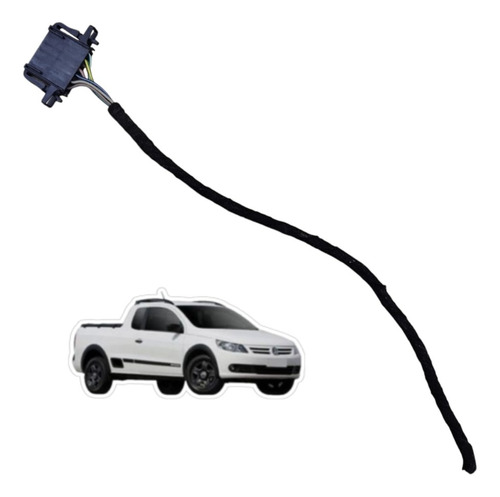 Conector Pedal Acelerador Eletrônico Volkswagen Saveiro 2012