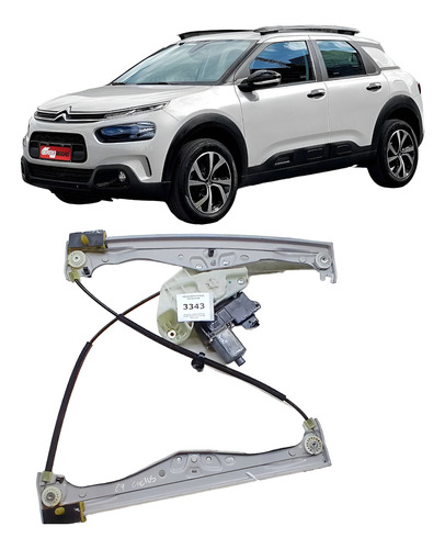 Máquina Vidro Elétrico Dianteiro Direito C4 Cactus 2018a2024
