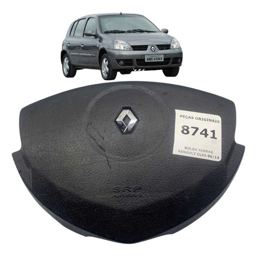 *bolsa Airbag Renault Clio 06/12 Preto