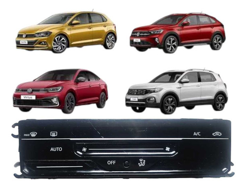 Painel Comando Ar Condicionado Vw  Polo Virtus Nivus Tcross