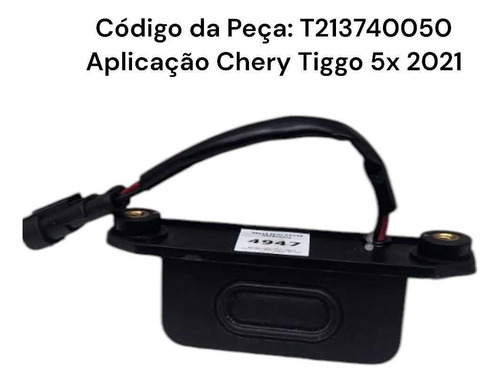 Botão Abertura Tampa Traseira Chery Tiggo 5x 2021 - Imagem 2