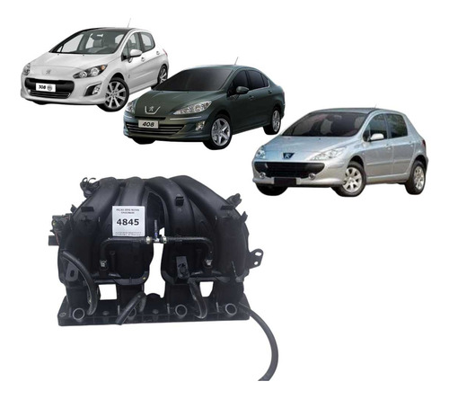 Coletor De Admissao Peugeot 307 308 408 2.0 16v